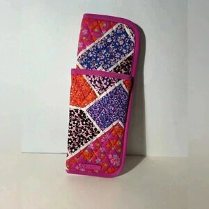 Vera Bradley Curling Iron/Flat Iron Holder Modern Medley - Retired